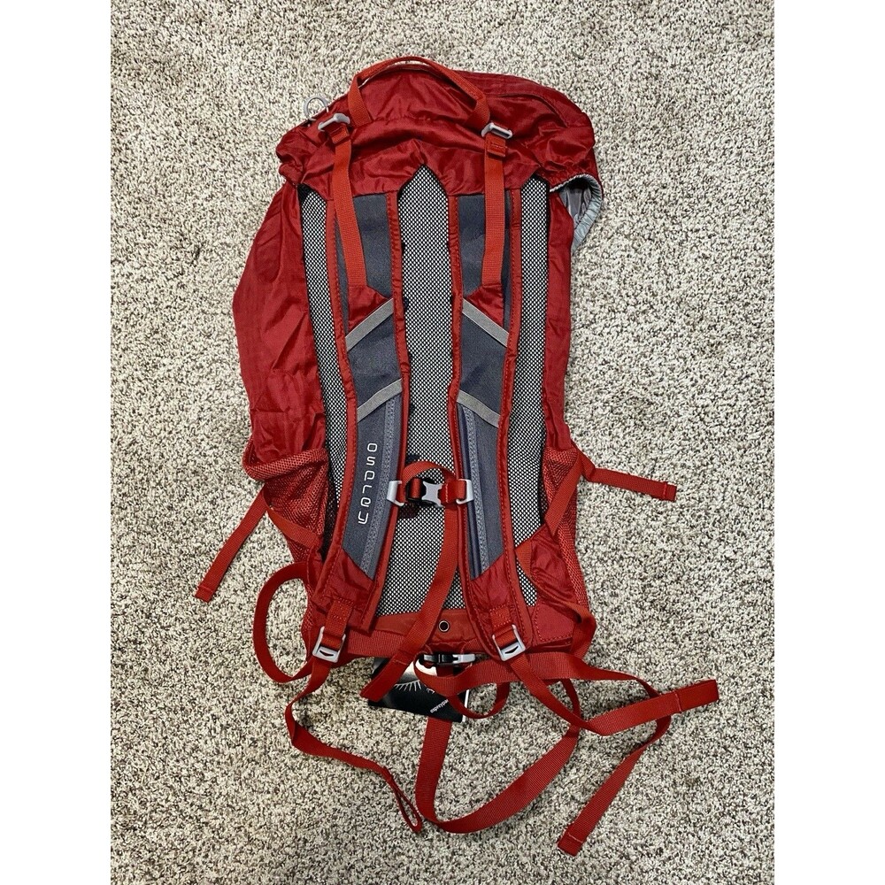 osprey trip 20 backpack, 20 Liter One Size Real Red New With Tags H2O - Picture 5 of 6
